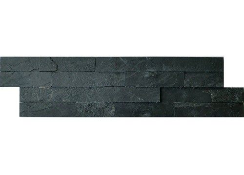 Schiste flatface stonepanel antraciet slate 15x60x1/2