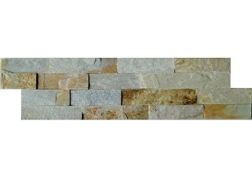 Schiste flatface stonepanel beige slate 15x60x1/2